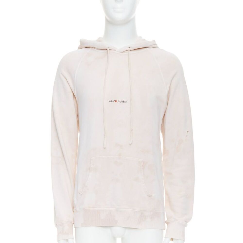 Saint Laurent 2018 Tie Dye Logo Hoodie